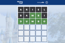 Disney wordle